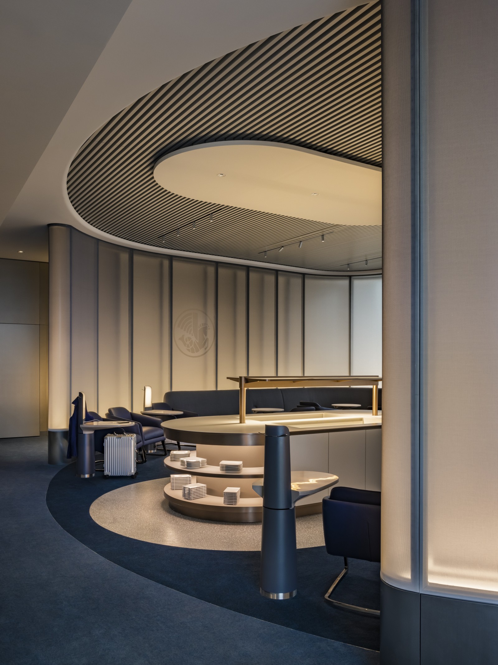 Salon Terminal 2F, Jouin Manku pour AirFrance © Jérôme Galland