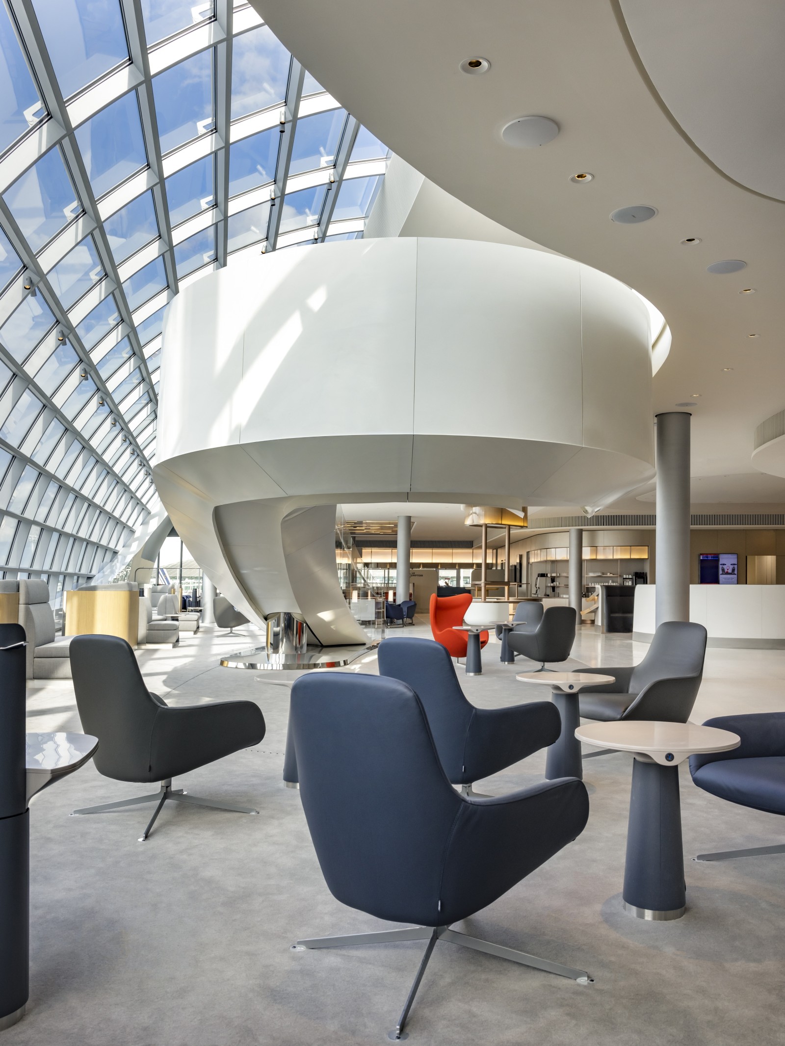 Salon Air France - Terminal 2F - Aéroport Paris-Charles de Gaulle